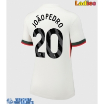 Chelsea Joao Pedro #20 Replica Away Shirt Ladies 2025-26 Short Sleeve